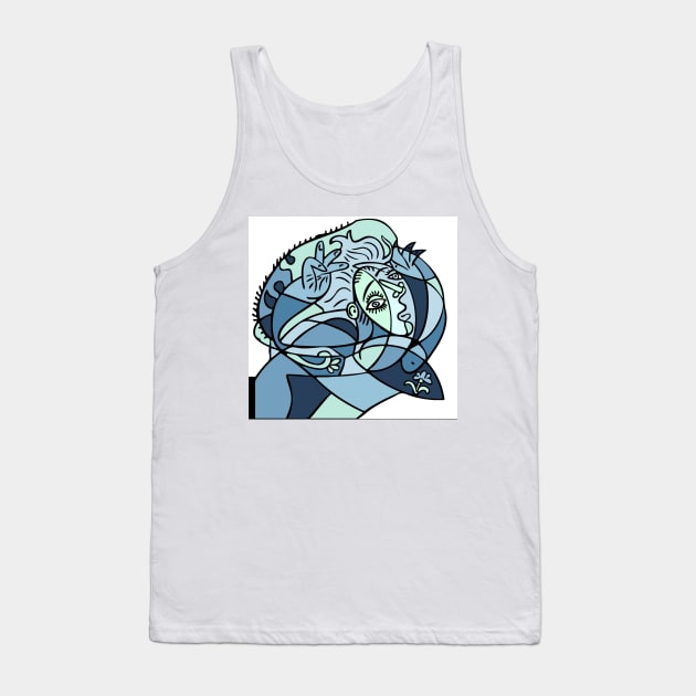 portrait cubism Tank Top by MGphotoart